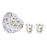 AUSTRALIAN BIRDS 2PC 280CC MUG SET