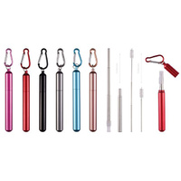 CHILL ME ENVIRO STRAW SET 6ASST UN24