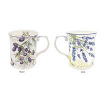 LAVENDER WITH OLIVE 415CC MUG