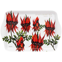 AUS FLORAL EMBLEMS STURTS DESERT PEA TRAY