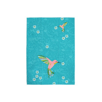 TEAL GARDEN TEA TOWEL