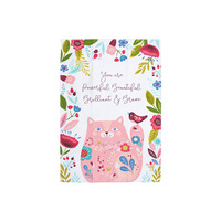 KITTEN GARDEN TEA TOWEL