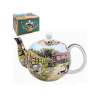 FARMYARD TEA POT