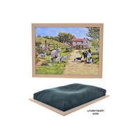 FARMYARD LAPTRAY 34x44x6cm