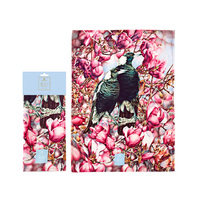 BACKYARD BEAUTIES MAGPIES KITCHEN TOWEL