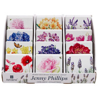 JENNY PHILLIPS CERAMIC COASTERS UN48
