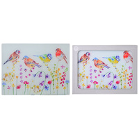 GARDEN BIRDS CUTTING BOARD
