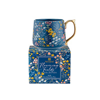 FLOWERING FIELDS BLUE MUG