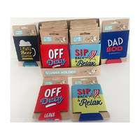 FRANKY FUNNY STUBBY HOLDERS UN24