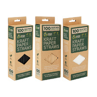 ECO STRAW 20CM BOX 100 3ASST