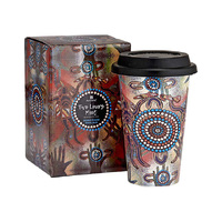 TWO LOVERS MEET TRAVEL MUG