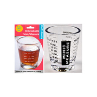 MEASURE GLASS UNBREAKABLE 30ML SOLD QTY6