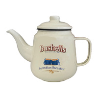 ENAMEL TEAPOT BUSHELLS 1.4L