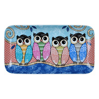 CURLY OWLS PLATTER