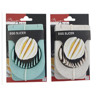 EGG SLICER 13.5X8X3.5CM 2ASST
