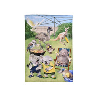 AUSSIE MATES TEA TOWEL