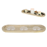 45X14CM TREE OF LIFE TABLE PLATTER