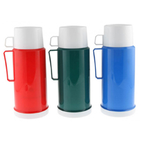 VACUUM FLASK 1L GLASS BOROSILICATE 3ASST