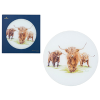HIGHLAND HERD ROUND SURFACE PROTECTOR