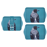 MODERN BIRDS MAGPIE SCATTER TRAY 2PK