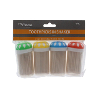 TOOTHPICK ROUND CONTAINER 4PK