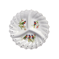 RAINBOW LORIKEETS PLATTER 30CM