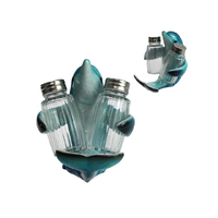 11CM BLUE DOLPHIN SALT AND PEPPER SHAKER