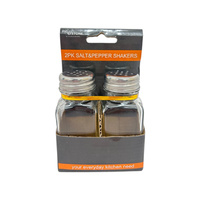 SHAKER SALT AND PEPPER 2PK