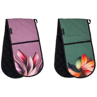 LILY AND MAE DOUBLE OVEN MITT 2ASST