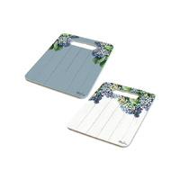 HYDRANGEA 19X24CM GRAZING PLATE 2ASST