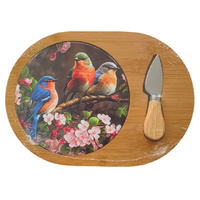 BAMBOO CHEESE SET CHIA 19X27CM
