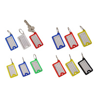 SET OF 3 NAME TAG KEYRING SOLD QTY12