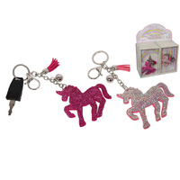MAGICAL UNICORN GLITTER K/RING UN12
