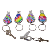 LOVE & INSP NAIL CLIPPER K/RING UN12