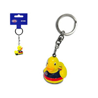 AFL DUCK KEYRING CROWS