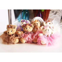 KEYCHAIN PLUSH BEAR UN12