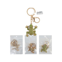 KEYRING DIAMANTE FROG UN12