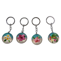GLASS DOME FRANGIPANI 4ASST UN12