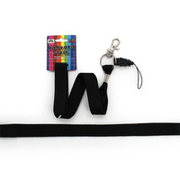 LANYARDS PLAIN BLACK
