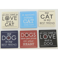 DOG CAT MAGNETS 12ASST