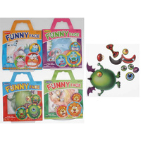 FUNNY FACE MAGNETS 4ASST