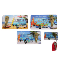 CAMPERVAN MAGNET W/KEY HOOK 3ASST UN12