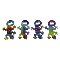 LIZARD MAGNET BOTTLE OPENER 4ASST UN12