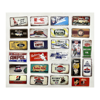 TIN FRIDGE MAGNETS 12X6CM 24ASST