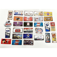 TIN FRIDGE MAGNETS 12X6CM 25ASST