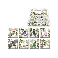 6X8CM AUSTRALIAN BIRD MAGNET 8ASST UN48