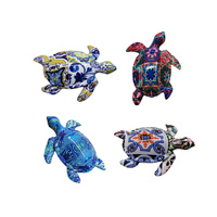 TURTLE MAGNET 9CM 4ASST SOLD QTY12