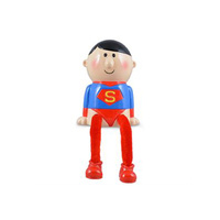 SUPERMAN MONEY BOX SHELF SITTER