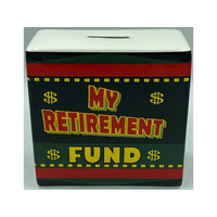 RETIREMENT FUND MONEY BOX