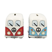 KOMBI VAN MONEY BOXES 11X7.2X8.5CM 2ASST